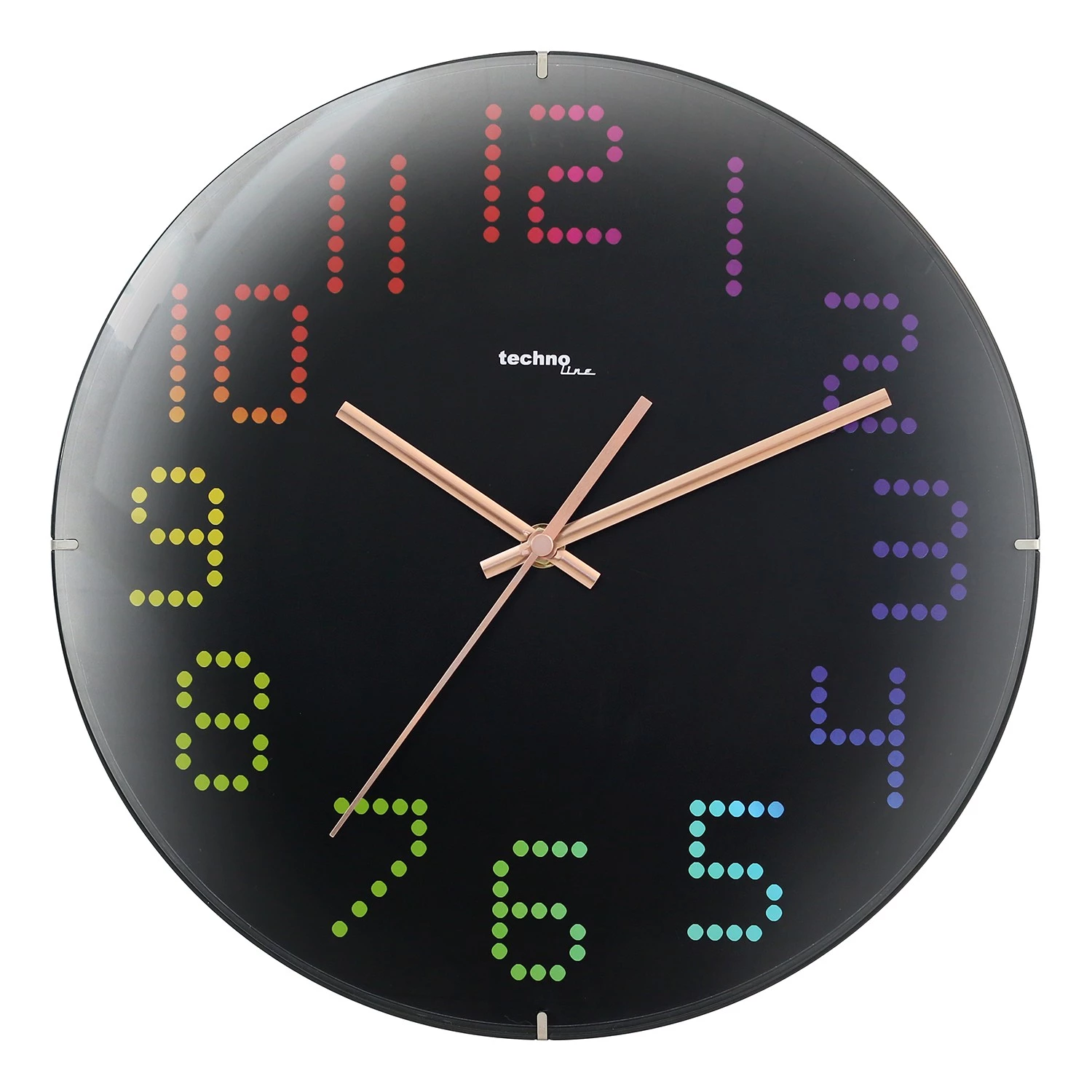 Technoline Horloge murale WT 7410 - Matière plastique / Verre - Multicolore 1 Technoline Horloge murale WT 7410 - Matière plastique / Verre - Multicolore