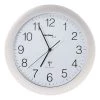 Technoline Horloge murale WT 8000 - Matière plastique - Argenté