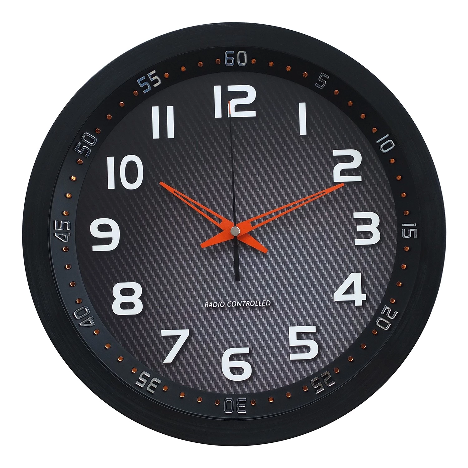 Technoline Horloge murale WT 8972 - Matière plastique - Noir 1 Technoline Horloge murale WT 8972 - Matière plastique - Noir
