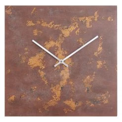 Technoline Horloge murale WT 7036 - Métal - Couleur rouille