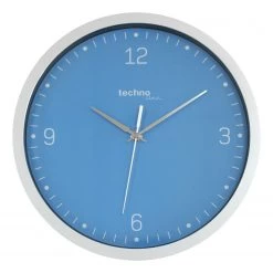 Technoline Horloge murale WT 9000 - Matière plastique - Bleu
