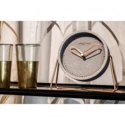 Nextime Horloge Cross Table - Métal / Pierre artificielle - Gris clair 10 Nextime Horloge Cross Table - Métal / Pierre artificielle - Gris clair -Pas Cher Décoration Magasin 1000246128 210204 08483900136 MOOD DETAILS P000000001000246128 mood