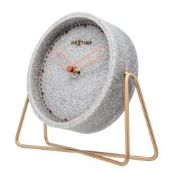 Nextime Horloge Cross Table - Métal / Pierre artificielle - Gris clair 11 Nextime Horloge Cross Table - Métal / Pierre artificielle - Gris clair -Pas Cher Décoration Magasin 1000246128 210204 08483900137 DETAILS P000000001000246128