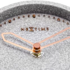 Nextime Horloge Cross Table - Métal / Pierre artificielle - Gris clair 13 Nextime Horloge Cross Table - Métal / Pierre artificielle - Gris clair -Pas Cher Décoration Magasin 1000246128 210204 08483900139 DETAILS P000000001000246128