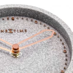 Nextime Horloge Cross Table - Métal / Pierre artificielle - Gris clair 14 Nextime Horloge Cross Table - Métal / Pierre artificielle - Gris clair -Pas Cher Décoration Magasin 1000246128 210204 08483900140 DETAILS P000000001000246128