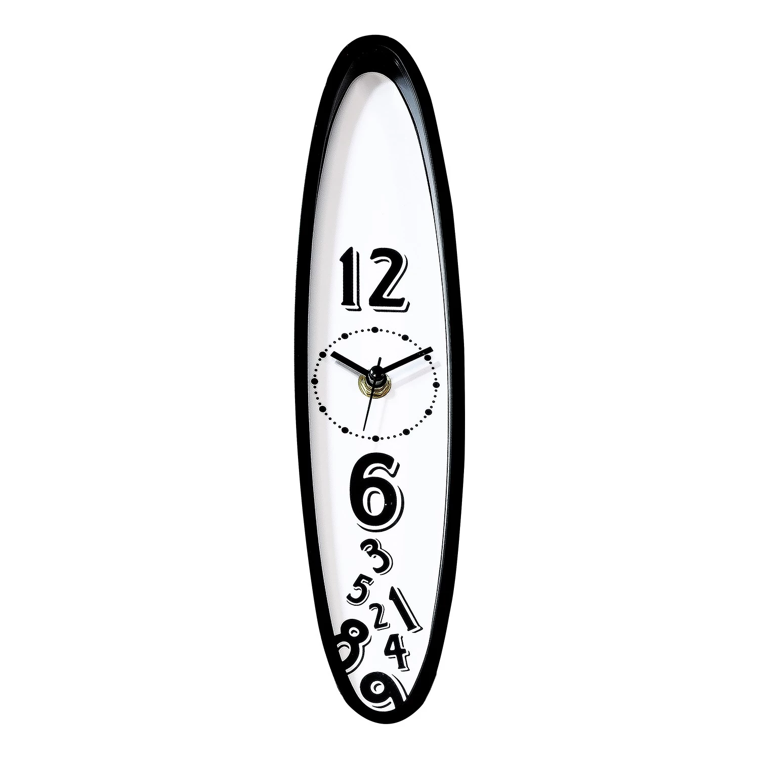 Technoline Horloge murale Genlis - Matière plastique - Noir / Blanc 1 Technoline Horloge murale Genlis - Matière plastique - Noir / Blanc