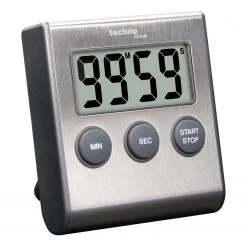Technoline Minuteur KT 200 - Matière plastique - Argenté