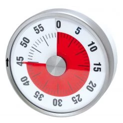 Technoline Minuteur KZW V - Aluminium / Matière plastique - Argenté / Blanc