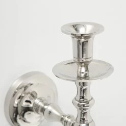 Boltze Bougeoir Nancay - Aluminium - Argenté -Pas Cher Décoration Magasin 1000247297 211208 140339000054 DETAILS P000000001000247297