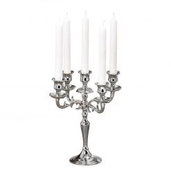 Boltze Bougeoir Varas I - Aluminium - Argenté