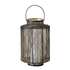 Boltze Photophore Samoa - Fer - Noir