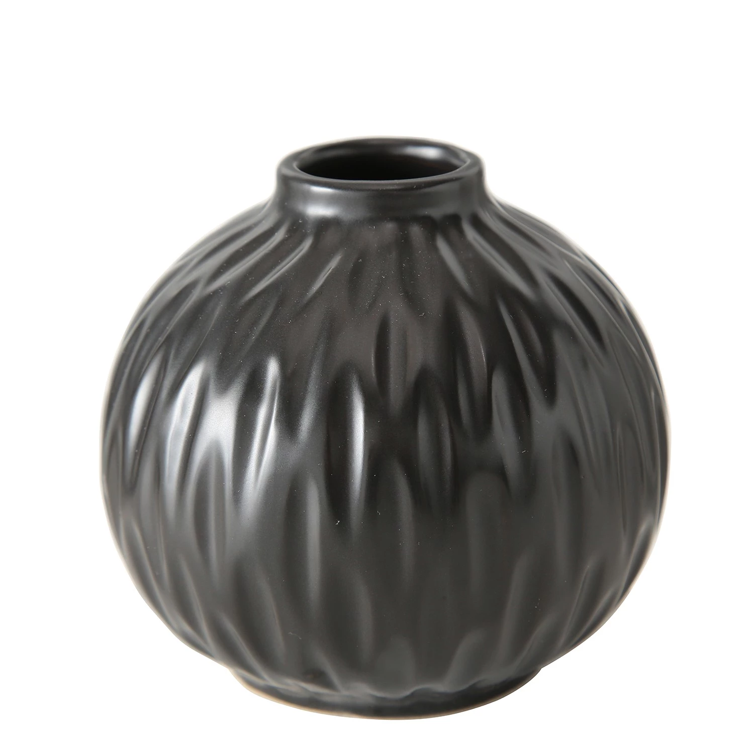Boltze Vases Zalina (4 éléments) - Porcelaine - Noir 5 Boltze Vases Zalina (4 éléments) - Porcelaine - Noir – Image 5