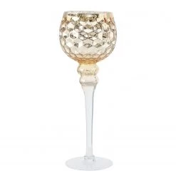 Boltze Photophores Manou II (3 éléments) - Verre transparent - Doré -Pas Cher Décoration Magasin 1000247732 210219 10110600380 DETAILS P000000001000247732