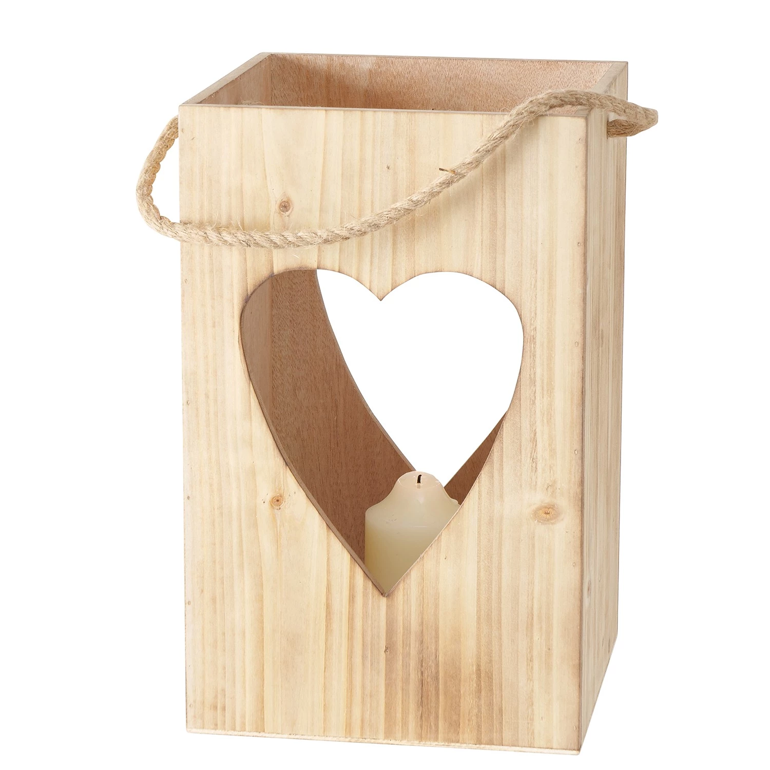 Boltze Photophores Zell (2 éléments) - Pin - Naturel 2 Boltze Photophores Zell (2 éléments) - Pin - Naturel – Image 2