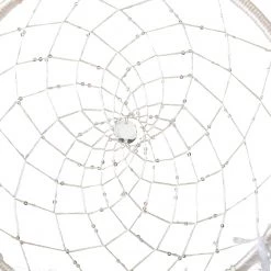 Boltze Attrape-rêves Romance - Plumes - Blanc - Diamètre : 26 cm -Pas Cher Décoration Magasin 1000247887 210219 10111600487 DETAILS P000000001000247887