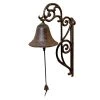Boltze Cloche de porte Bong - Fonte - Marron