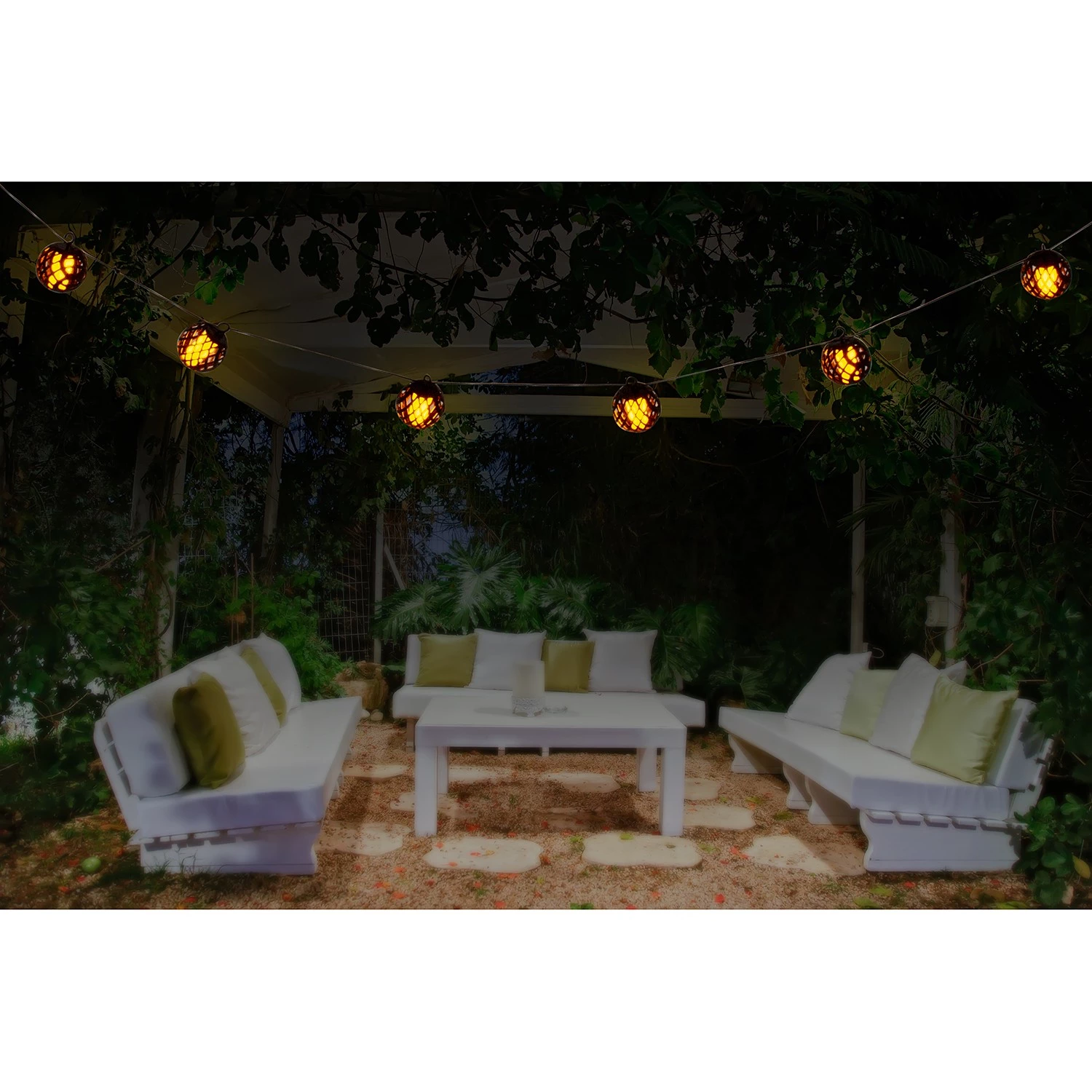 Näve Guirlande lumineuse Valigny - Polyéthylène - 10 ampoules 2 Näve Guirlande lumineuse Valigny - Polyéthylène - 10 ampoules – Image 2