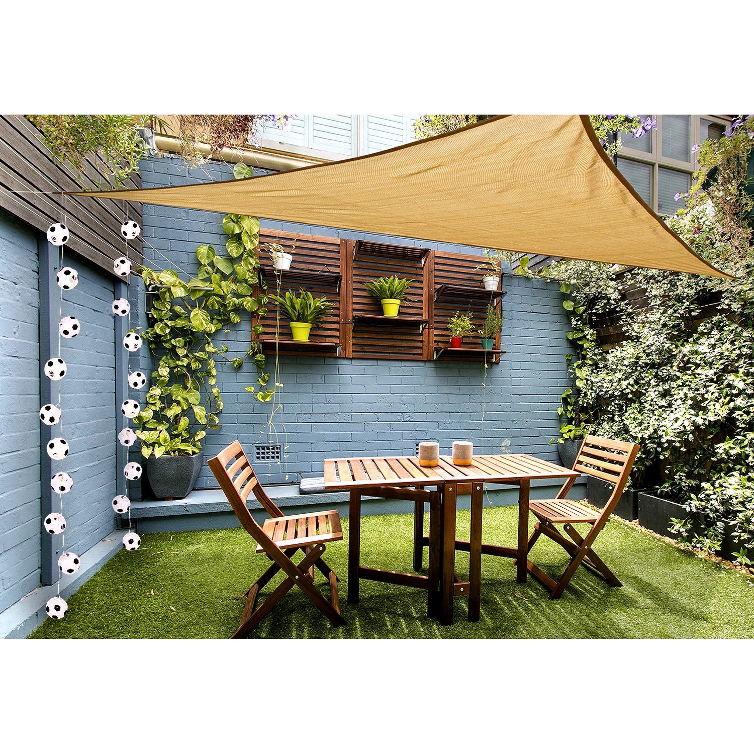 Näve Guirlande lumineuse Football - Papier / Polyéthylène - 10 ampoules 2 Näve Guirlande lumineuse Football - Papier / Polyéthylène - 10 ampoules – Image 2