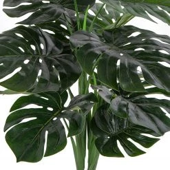 Twentyfour Plante artificielle Monstera - Matière plastique - Vert - Hauteur : 90 cm -Pas Cher Décoration Magasin 1000253640 210319 11463300026 DETAILS P000000001000253640