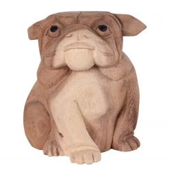 Twentyfour Statuette Kelso - Bois noir d’Haïti - Marron