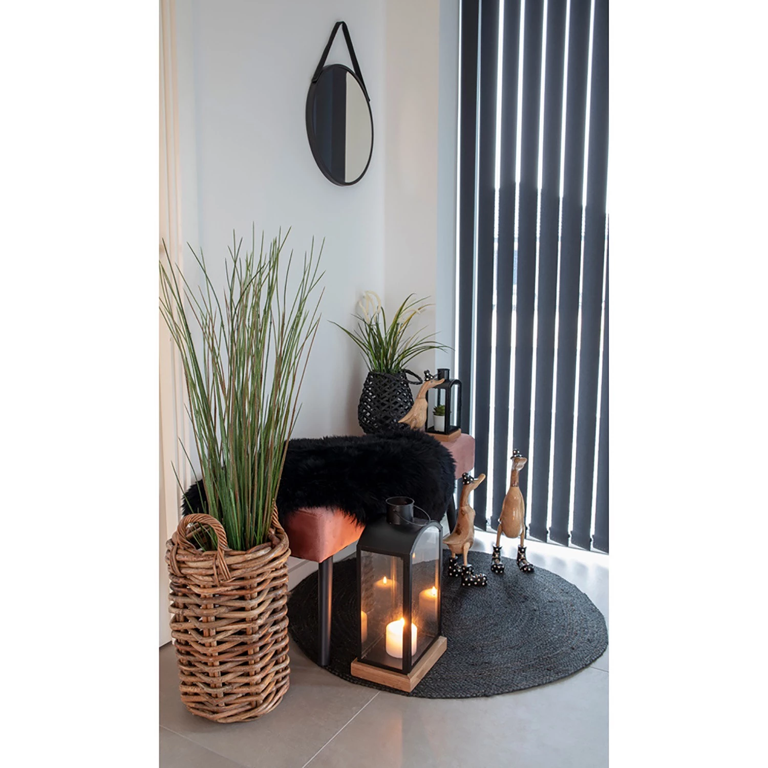 Twentyfour Statuette Vigo (3 éléments) - Bambou - Noir 4 Twentyfour Statuette Vigo (3 éléments) - Bambou - Noir – Image 4