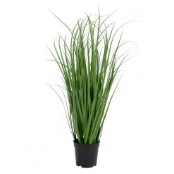Twentyfour Plante artificielle Poa - Matière plastique - Vert