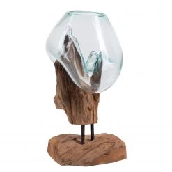 Twentyfour Objet décoratif San Marino III - Teck / Verre cristallin - Marron 9 Twentyfour Objet décoratif San Marino III - Teck / Verre cristallin - Marron -Pas Cher Décoration Magasin 1000253673 210319 11463800172 DETAILS P000000001000253673