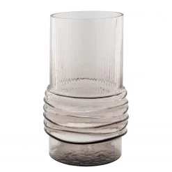 Twentyfour Vase Bova - Verre cristallin - Transparent