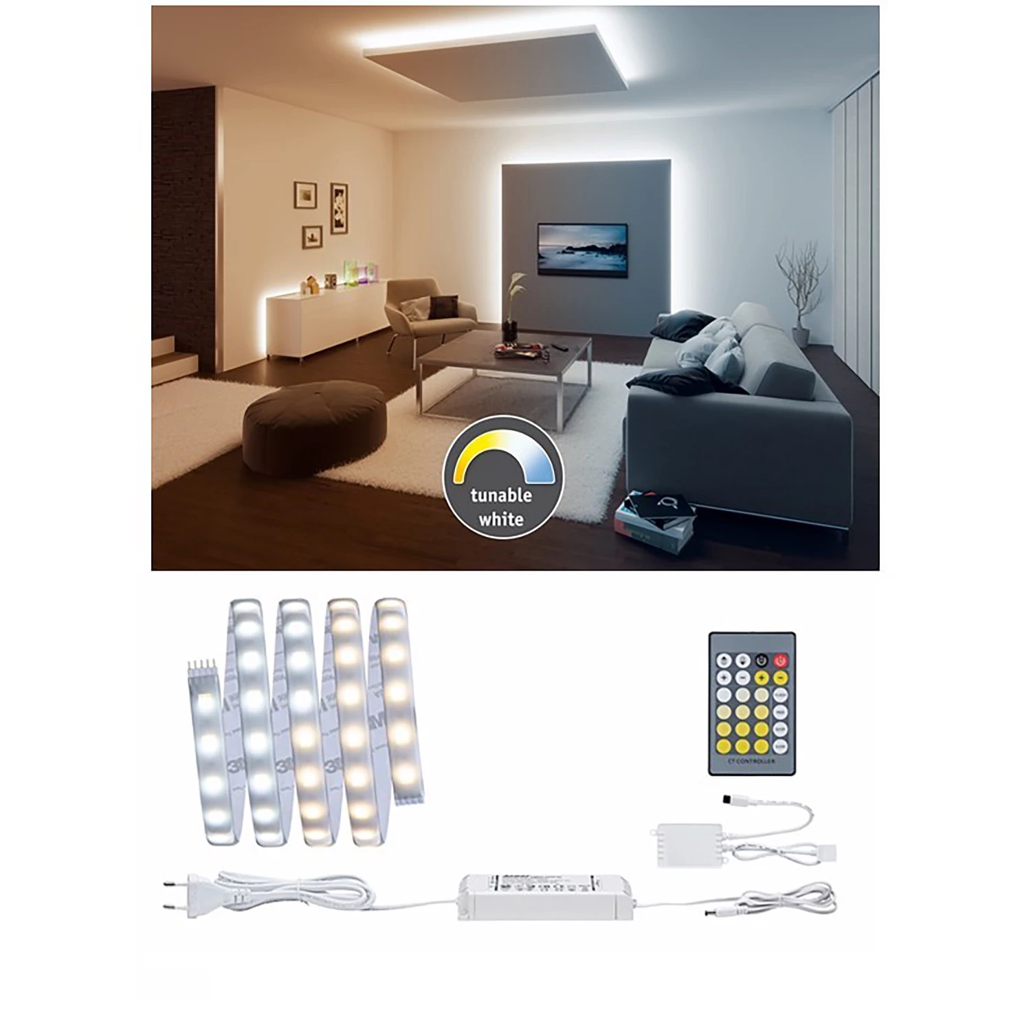 Paulmann Ruban LED MaxLED 1,5m II - Silicone 1 Paulmann Ruban LED MaxLED 1,5m II - Silicone