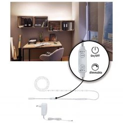 Paulmann Ruban LED SimpLED 1,5m III - Silicone - 1 ampoule