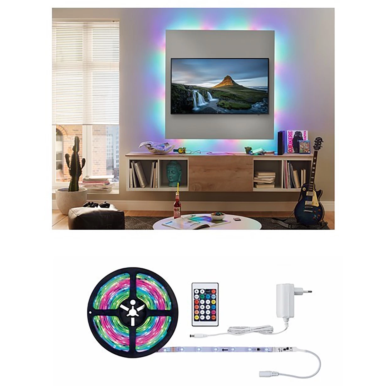 Paulmann Ruban LED SimpLED 10m I - Silicone - 1 ampoule 1 Paulmann Ruban LED SimpLED 10m I - Silicone - 1 ampoule