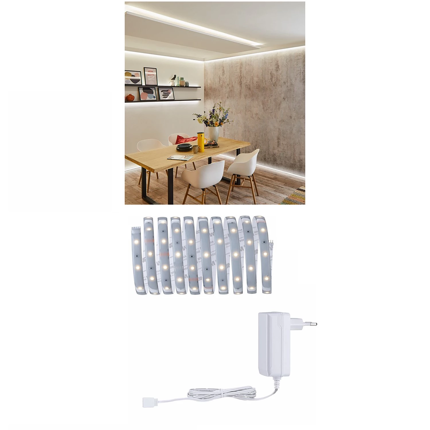 Paulmann Ruban LED MaxLED 3m II - Silicone 1 Paulmann Ruban LED MaxLED 3m II - Silicone