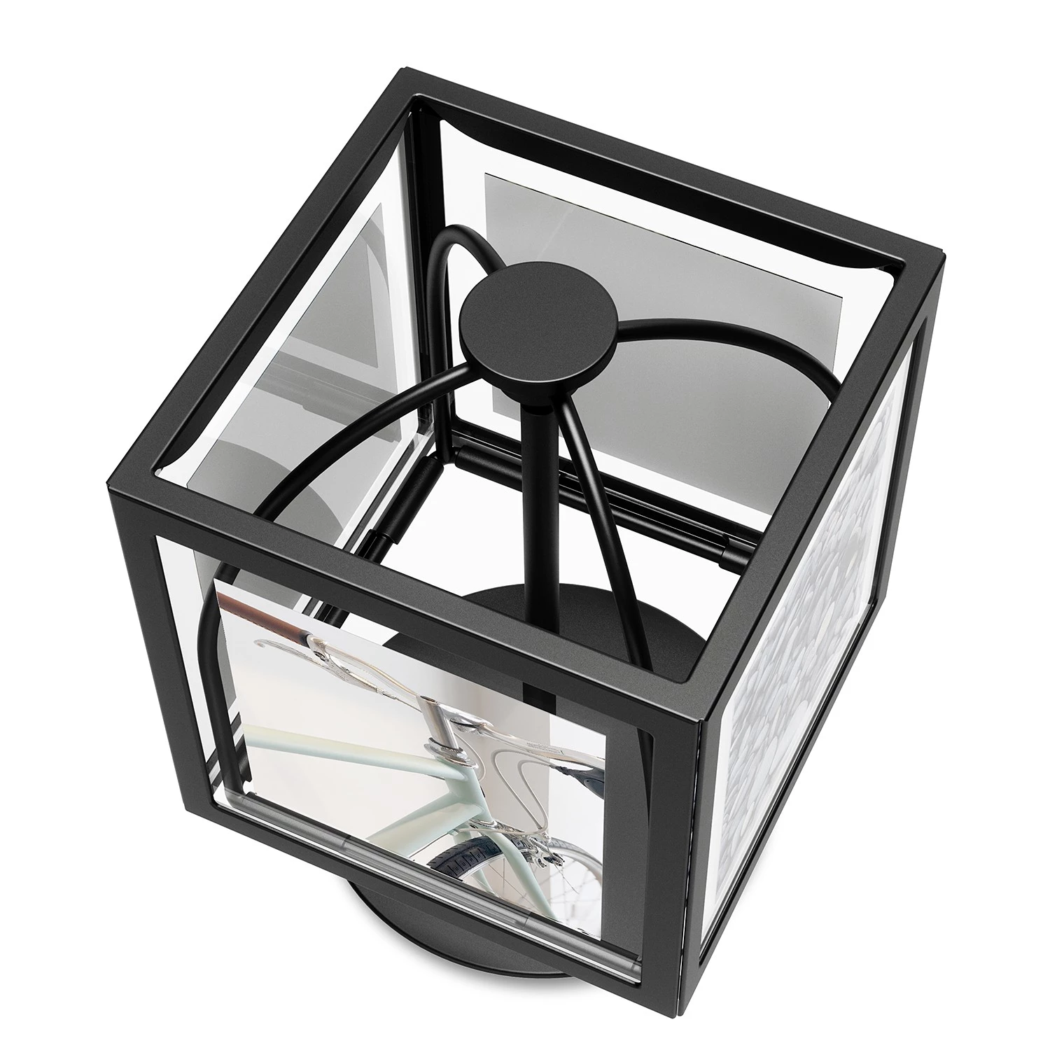 Umbra Cadre photo Rocker - Fer / Verre - Noir 5 Umbra Cadre photo Rocker - Fer / Verre - Noir – Image 5