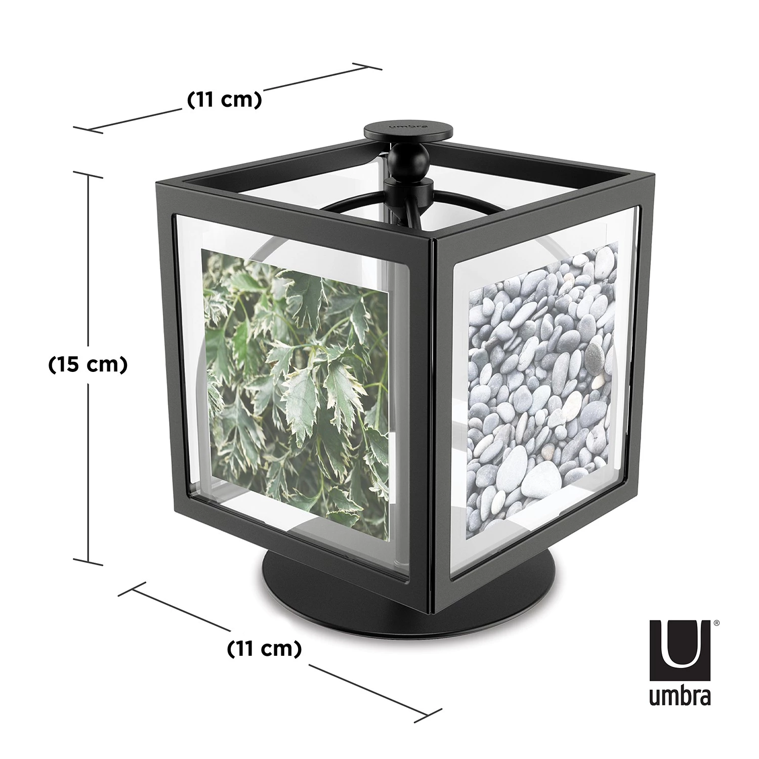 Umbra Cadre photo Rocker - Fer / Verre - Noir 7 Umbra Cadre photo Rocker - Fer / Verre - Noir – Image 7