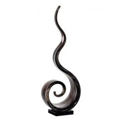 Leonardo Objet déco Casolare - Verre coloré - Noir