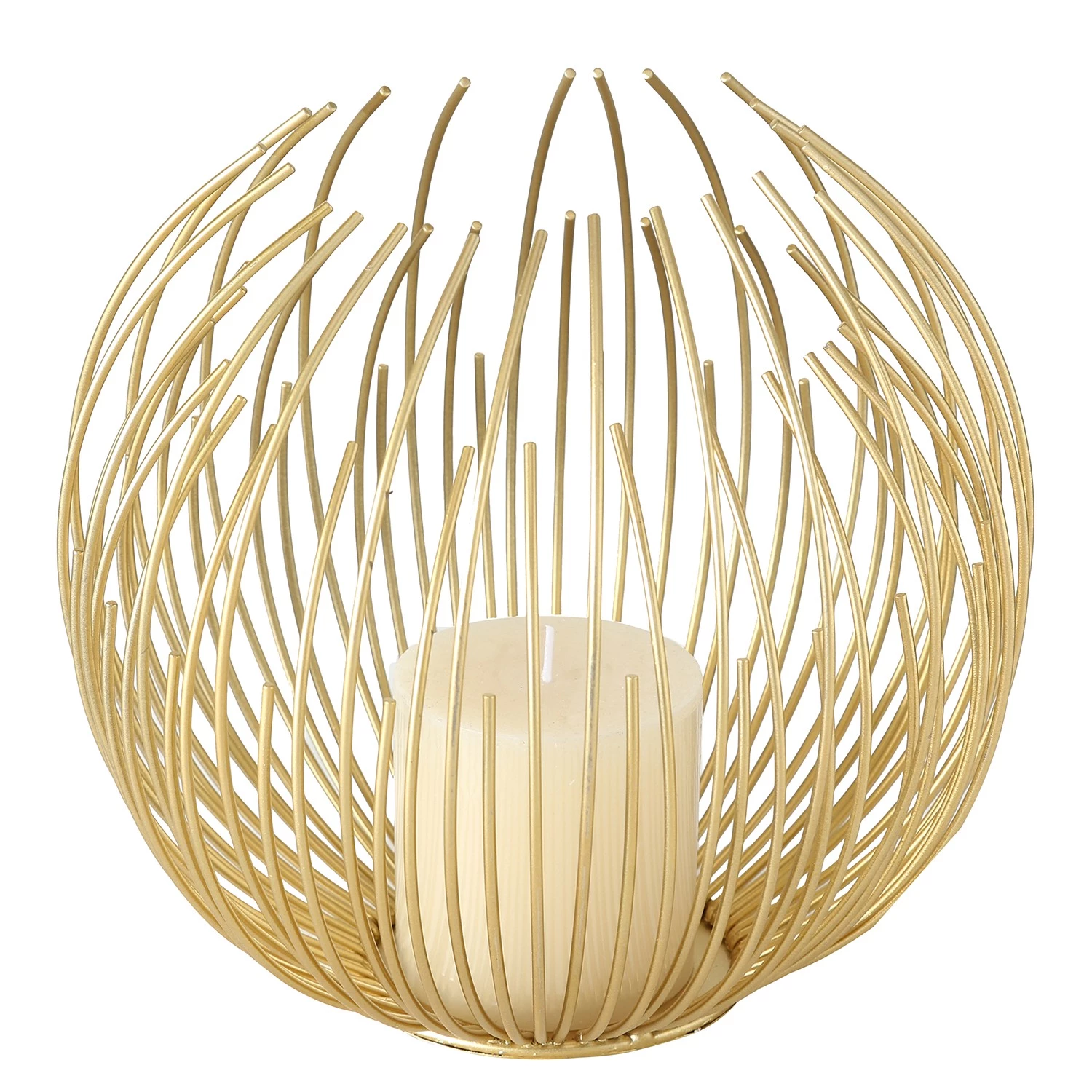 Boltze Photophore Cylon - Cire - Doré 1 Boltze Photophore Cylon - Cire - Doré