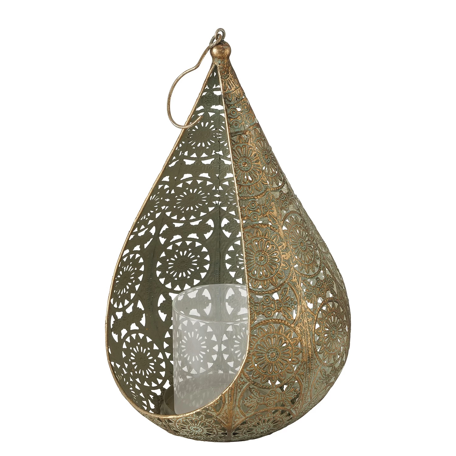 Boltze Photophore Mauritius I - Fer - Doré 1 Boltze Photophore Mauritius I - Fer - Doré