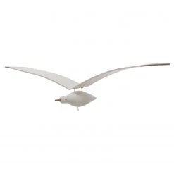 Boltze Mobile Mouette Vaju - Bois recyclé - Blanc