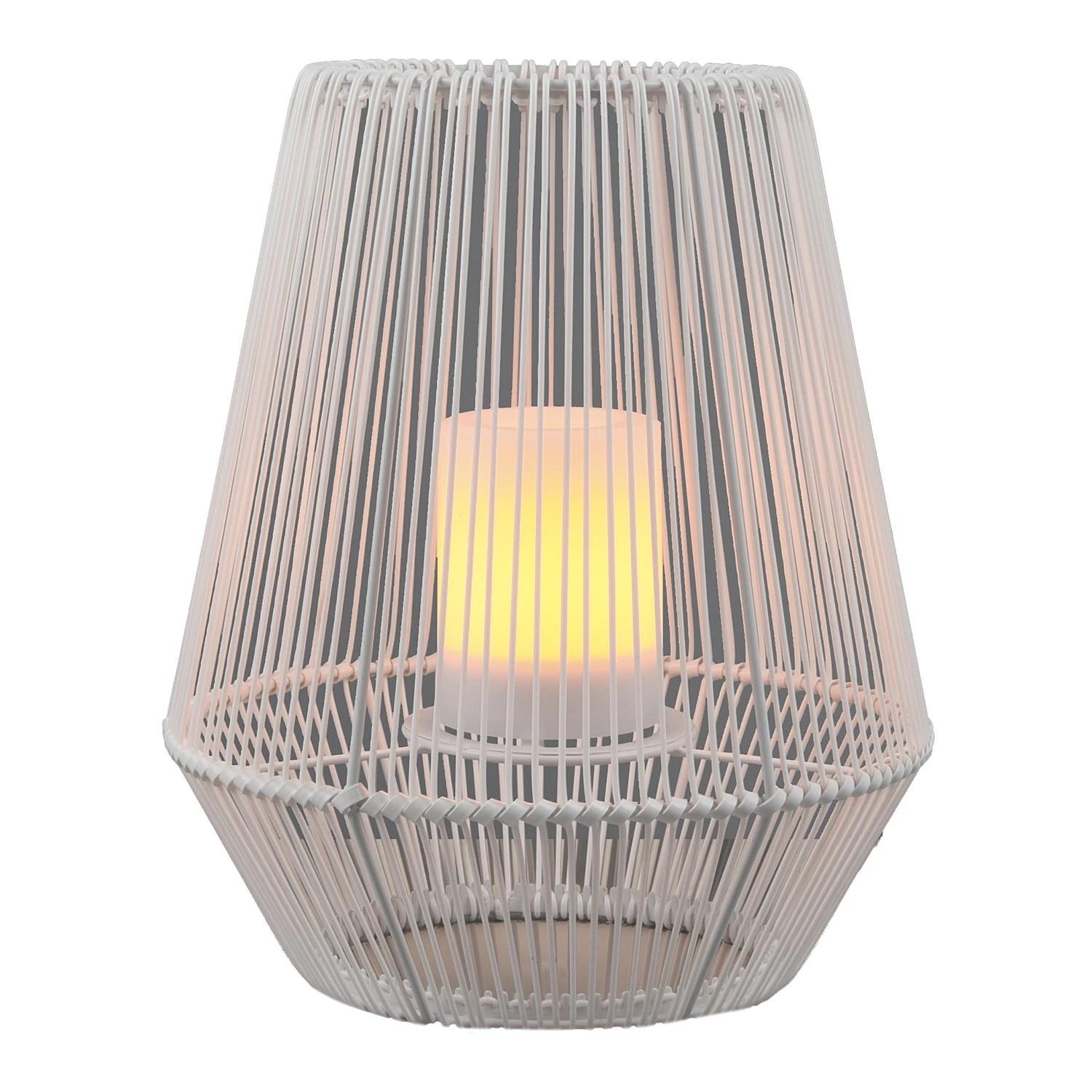 Reality Leuchten Borne éclairage extérieur Mineros - Polyacrylique - Blanc - Hauteur : 31 cm 1 Reality Leuchten Borne éclairage extérieur Mineros - Polyacrylique - Blanc - Hauteur : 31 cm