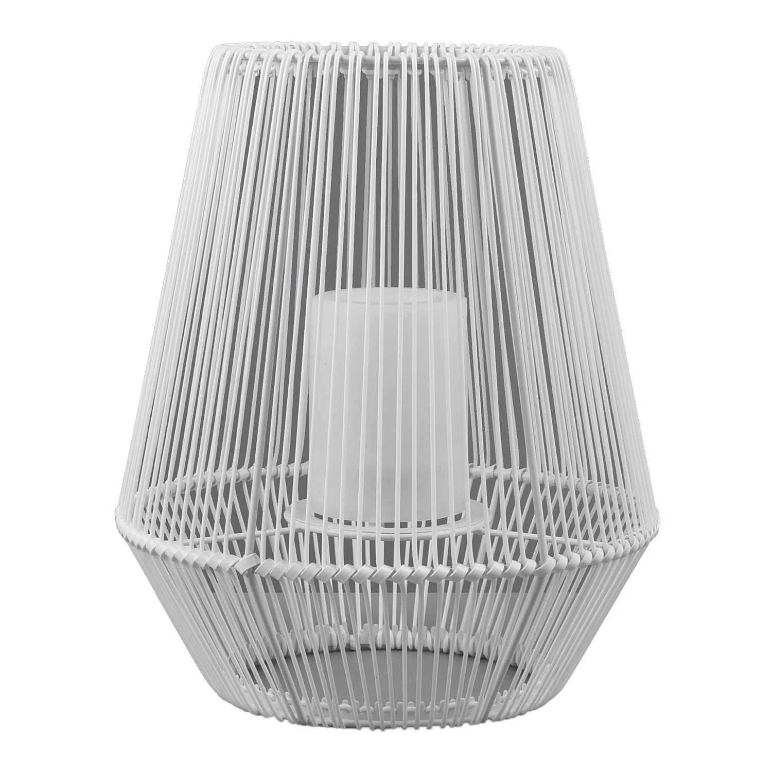 Reality Leuchten Borne éclairage extérieur Mineros - Polyacrylique - Blanc - Hauteur : 31 cm 3 Reality Leuchten Borne éclairage extérieur Mineros - Polyacrylique - Blanc - Hauteur : 31 cm – Image 3