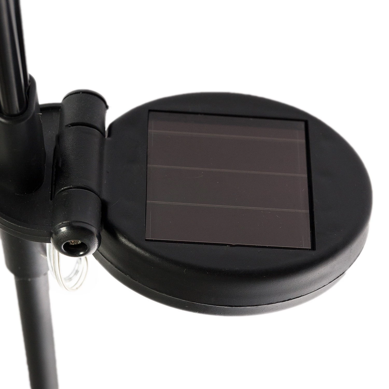 My Flair Borne éclairage extérieur Ampoules - Verre transparent / Fer - Noir 5 My Flair Borne éclairage extérieur Ampoules - Verre transparent / Fer - Noir – Image 5