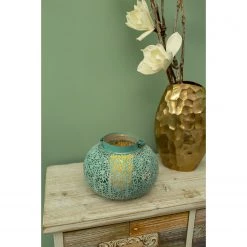 My Flair Lanterne orientale Jawa - Turquoise - Diamètre : 23 cm 6 My Flair Lanterne orientale Jawa - Turquoise - Diamètre : 23 cm -Pas Cher Décoration Magasin 1000265638 210520 16214400117 MOOD DETAILS P000000001000265638 mood