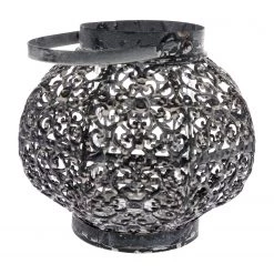 My Flair Lanterne Meltem - Fer - Argenté