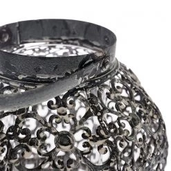 My Flair Lanterne Meltem - Fer - Argenté -Pas Cher Décoration Magasin 1000265640 210520 16214500126 DETAILS P000000001000265640