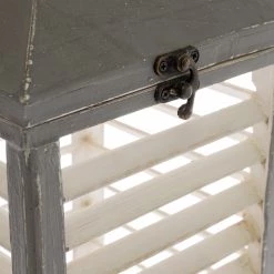 My Flair Lanterne Agda - Verre transparent / Sapin - Blanc cassé 9 My Flair Lanterne Agda - Verre transparent / Sapin - Blanc cassé -Pas Cher Décoration Magasin 1000265644 210520 16214600145 DETAILS P000000001000265644