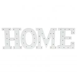 My Flair Lettres décoratives LED Home Linn - Eukalyptus - Blanc cassé