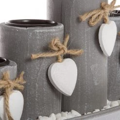 My Flair Bougeoir avec plateau Tabea - Verre transparent / Sapin - Gris 8 My Flair Bougeoir avec plateau Tabea - Verre transparent / Sapin - Gris -Pas Cher Décoration Magasin 1000265709 210520 16220100432 DETAILS P000000001000265709