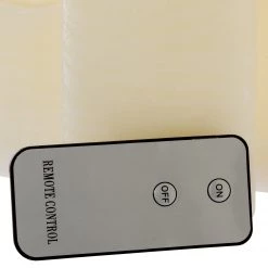 My Flair Bougies LED Nature (3 éléments) - Blanc -Pas Cher Décoration Magasin 1000265724 210520 16220300488 DETAILS P000000001000265724