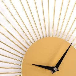 My Flair Horloge murale Sigatoka - Fer - Doré -Pas Cher Décoration Magasin 1000265731 210520 16220400505 DETAILS P000000001000265731