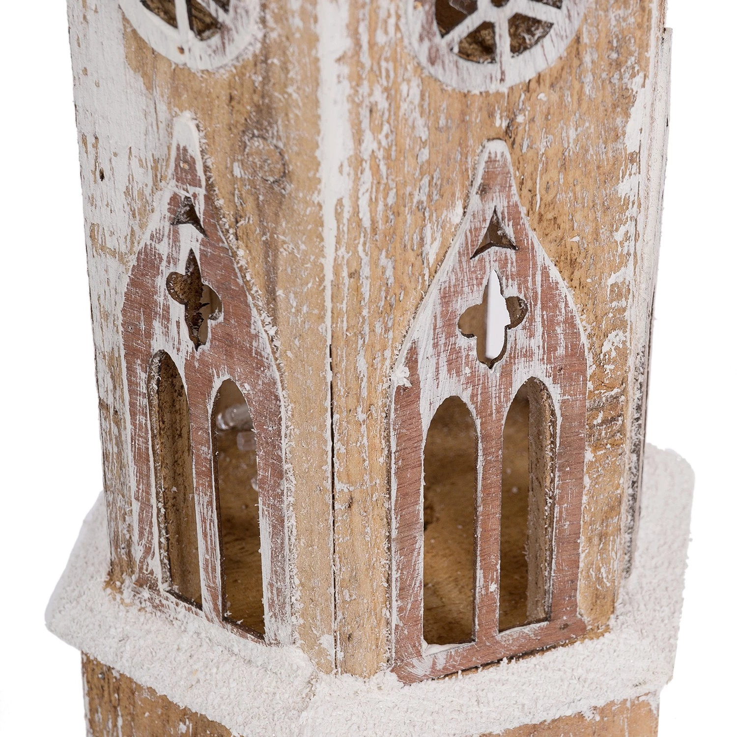 My Flair Moulin décoratif LED - Sapin verni - Naturel 5 My Flair Moulin décoratif LED - Sapin verni - Naturel – Image 5